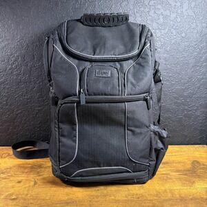USA GEAR UBK Black Nylon DSLR Camera Backpack Large Unisex S17